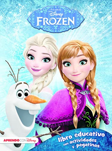 Frozen. Libro educativo con actividades y pegatinas (Disney. Actividades) (Aprendo con Disney)