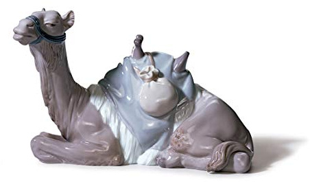 LLADRÓ Camel Nativity Figurine. Porcelain Figure Figure.