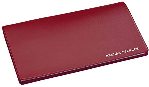 Personalisierter Taschenkalender – Taschenformat, ideal für Geldbörsen, Aktentaschen oder Rucksäcke, 10,2 x 17,8 cm, Burgunderrot