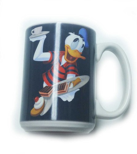 Disney Taza de café y té exclusiva de Donald Epcot italiano