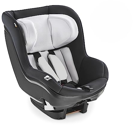 hauck i-Size Reboard Kindersitz iPro Kids für Babys ab Geburt bis Köpergröße 105 cm (0 - 18 kg), ECE R129, Gruppe 0, 1, 2, Einstellbare Kopfstütze, Isofix Basis Separat Erhältlich (Lunar)