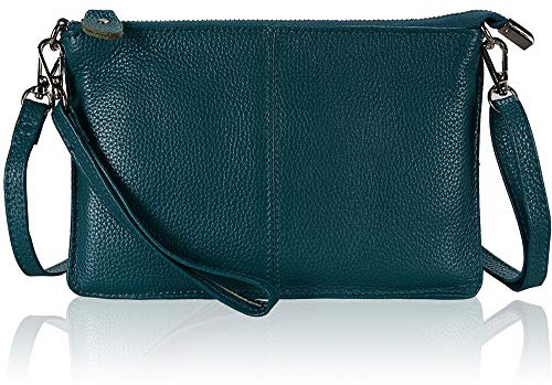 Befen, Borsa a tracolla in vera pelle 100%, da donna, con tracolla e cinturino da polso, per telefono 8 Plus, S, Borse a tracolla