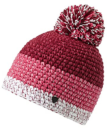Ziener Erwachsene INTERCONTINENTAL hat Bommel-mütze/ warm, gehäkelt