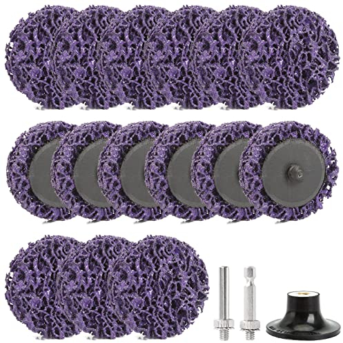 Bubuyun - Pacchetto di 15 Dischi di Smerigliatura, 50mm Diamante Disco Abrasivo con Trapano Set diovaliלת regionealc per Smerigliatori, Libera Ruggine