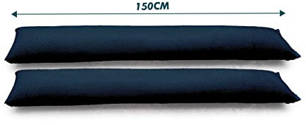 Lot de 2 barrières Anti-inondation activées par l'eau de 150 cm pour Porte de Maison, Sacs Anti-inondation sans Sable pour Garage et sous-Sol (150CM-2PACK)