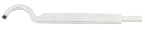 Cincel Giratorio Herramienta de Torneado de Madera Herramientas de Separación Huecas con Cuello de Cisne Barra de Herramientas de Cincel de Torno con (Cuchillo ahuecador curvo
