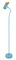 GTV - Lampadaire Souris – max. 250 V, 50/60 Hz, 1 x E27, max. 25 W, IP20, Ø 8 cm, bleu – Lampadaire pour chambre d'enfant