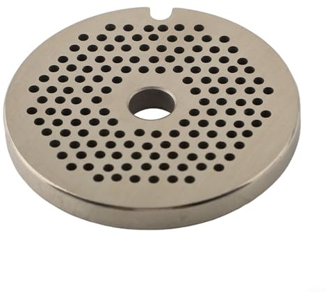Piastra per orifizio in acciaio inox n. 5, lama per tritacarne, adatta a tutti i tipi di tritacarne a disco perforato n. 5 piastra orifizio (2 mm)