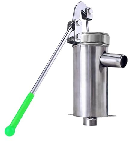 Pompe à Main, Pompe à Eau, Pompe de puits, Pompe à Main de Jardin en Acier Inoxydable, Pompe à Eau Domestique, Pompe de puits,A01