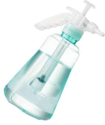 BESPORTBLE Arrosoir Pulvérisateur en Plastique 1,5 L pour Jardinage Domestique, Outil de Jardin Léger Vert Menthe avec Pompe à Pression Blanche, Bouteille D’eau Pratique