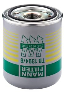 Mann Filter TB 1394/6 x Cartucho del Secador de Aire, Sistema de Aire Comprimido