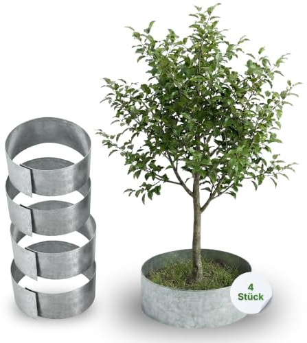 Gartenwelt Riegelsberger Premium rabattkant cirkel Ø 40 cm, rabattkant, rabattkant 4 stycken