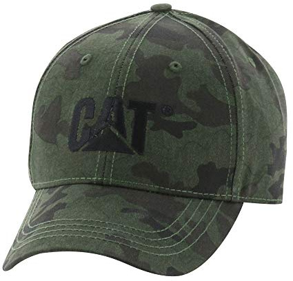 Caterpillar CAT Kappe Mütze Schirmmütze Baseball Cap Camouflage Universalgröße