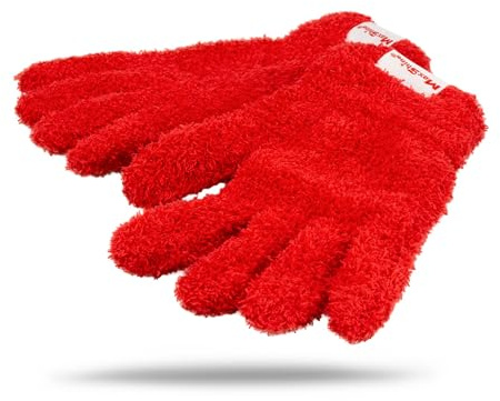 Maxshine Universal Plush Microfiber Gloves | Ultra-Soft Wash Gloves for Car Detailing | Scratch-Free Reusable Cleaning Accessory | Perfect for Reaching & Cleaning Small Areas on Cars & Auto Surfaces