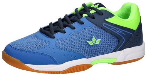 Lico Herr Speed inomhus hallsneakers, Blå marin citron, 43 EU