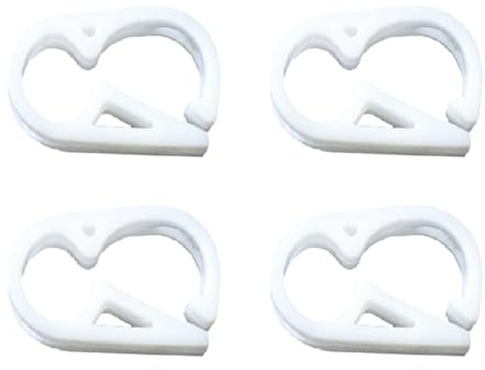 Water Flow Control Tube Clamp, 4 Pcs 5-8mm Plastic Adjustable Water Stop Clamp, Laboratory Pinch Valve Flow Control Hose Clamp