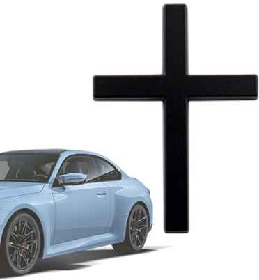 3d Kreuz Aufkleber, Metall Kreuz Aufkleber Auto, Christliche Auto Aufkleber, Religiöse Aufkleber Coole Auto Deko