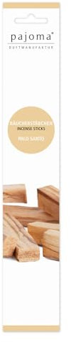 pajoma® Räucherstäbchen Palo Santo 24x 10 Stück | Weihrauch-Stäbchen 28 cm - in dekorativer Verpackung