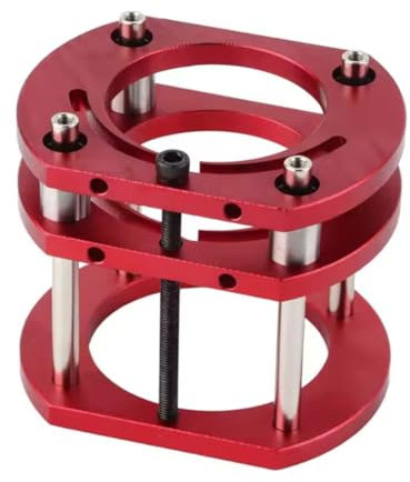 Luobannm Base Elevadora para Fresadora de Aleación de Aluminio y Acero Inoxidable con de Elevación de Mesa de Fresadora con 4 Mordazas de Sujeción.