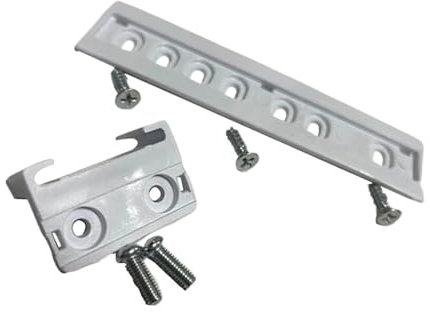 ZUADZAFC 1 Ensemble De Rails Coulissants Intégrés for Réfrigérateur, Kit De Montage De Rails Coulissants for Porte De Réfrigérateur, Guide Coulissant for Porte De Réfrigérateur, Glissière Mobile