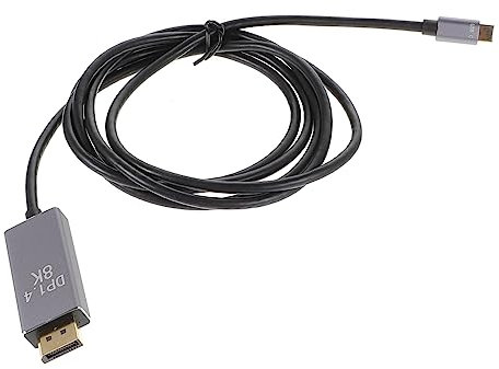 Tofficu Cable Usb-c De Pies Compatibilidad Portátiles y Teléfonos Soporte Transmisión De Video Monitores