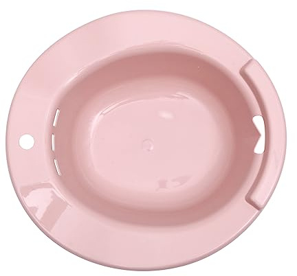 GRIRIW Sitzbad Für Toilettensitze Tragbares Hockfreies Becken Für Wochenbettpflege Ergonomisches Design Geeignet Für Schwangere Frauen Und Ältere Menschen Anti Überlauf Großes