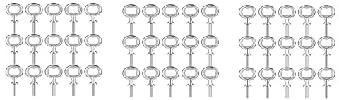 Uikdjgu 45Pcs Christmas Bottle Opener Bottle Opener DIY Craft Beer Bottle Opener Blank Bottle Opener for Wood Turning Project,Et