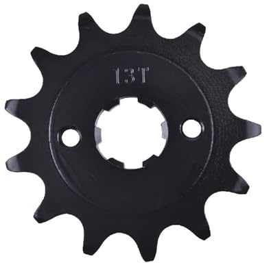 EJUOYO Pignone Motore Anteriore Pignone Anteriore 520 13T, Ruote di avviamento Adatte per Honda CRF150 CRF150F CRF230 CRF230F Pignone Denti Trasmissione Catena