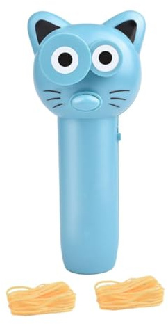 KJHBV Elektrisches Seilspielzeug mit Seilwurf, 1 Satz aus Abs, Blau | 3 Aa Batteriefächer, Kleines Format, Schönes Design, für Kinder Geeignet Zufällige Farbe