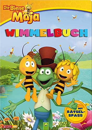 Wimmelbuch Die Biene Maja: Mit Rätselspaß