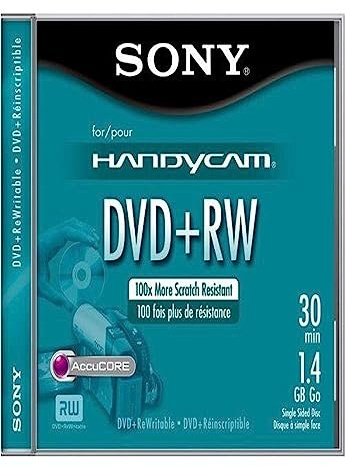 Sony 8cm DVD+RW with Hangtab - Single