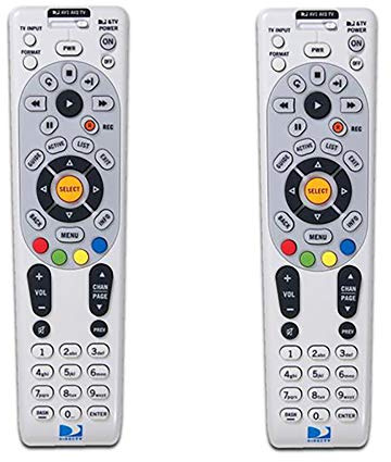 2 Pack - DIRECTV RC66RX IR/RF Remote Control