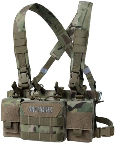 OneTigris CORDURA Chest Rig MOLLE Taktische Funktionsweste |MEHRWEG Verpackung