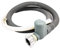 HYJ Universal Aquastopschlauch Zulaufschlauch Schlauch 1.5m für Waschmaschine Spülmaschine Geschirrspüler, Metall, Grau, Schlauch, Einzelstück, 1x