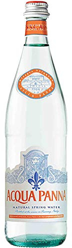 Acqua Panna - Natural Spring Mineral Water - 750 mL (5 Glass Bottles)