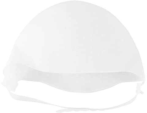 FRCOLOR Hervorhebung Kappe mit Haken Einweg Silikon Strähnchenhaube Haare Färben Kappe Haarfärbung Hut Haarfärbemütze für Salon Zuhause Haarefärben Zubehör Weiß