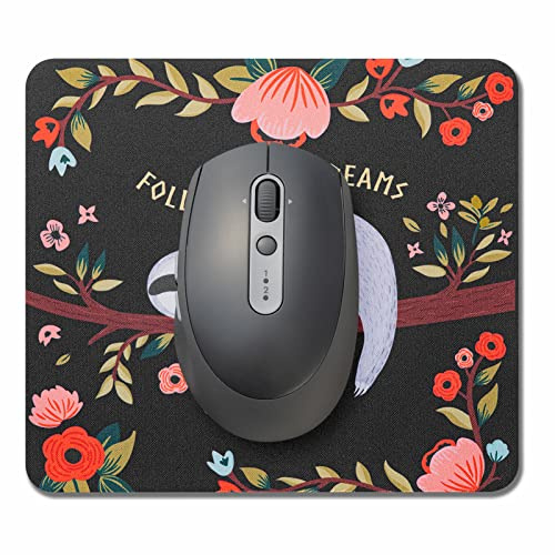 AOKSUNOVA Mauspad Klein mit Motiv 18x16 cm Mini Mousepad | Mauspad mit Motiv, Kleines Mousepad 18 x 16 cm, Rutschfeste Unterseite für Gaming, Büro und Homeoffice