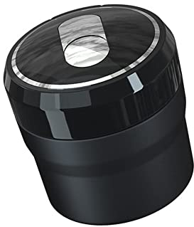 ihreesy Auto Aschenbecher mit Deckel, Tragbar Auto-Aschenbecher ABS Rund Auto-Aschenbecher Auto-Getränkehalter Aschenbecher Rauchfreien Aschenbecher Zigarette für Auto Büro Zuhause,Schwarz Klein