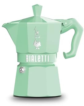 Bialetti Moka Exclusive 3 Tazze Vintage (6 tazze, verde)