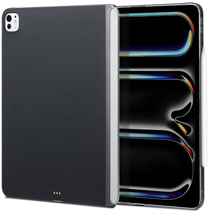 PITAKA iPad Pro 13 inch Case for 2025/2024 (M4) 7th Generation Thin and Light Magnetic Aramid Fibre Case Work with Magic Keyboard Compatible with Magsafe Black/Grey
