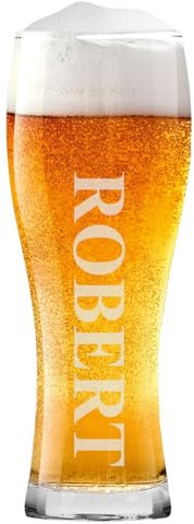 ukgiftstoreonline Personalised Engraved Any Name 0.7Ltr Artisan Craft Beer Glass Gift