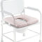 RoamReady Coussin de chevet portable pour personnes âgées - Pour toilettes, douche, table de chevet, ajustement universel - Siège rembourré pour personnes âgées - 43,2 x 43,2 cm - Avec sangles de