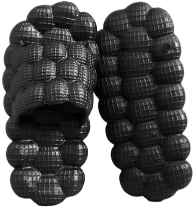 Rojeam House Slippers for Women and Men EVA Shower Shoes Massage Bubble Slides Bathroom Sandals