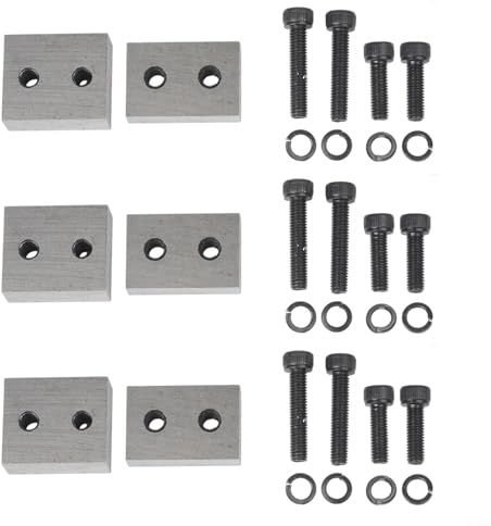 Lama di ricambio per taglierina elettrica in acciaio da 6 pezzi per testa di taglio idraulica compatibile con cesoie elettriche da bar portatile (tipo 20)