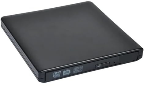 Graveur Blu-Ray UHD 4K USB3.0 Lecteur DVD Optique Externe Enregistreur RE/ROM Lecteurs 3D Facile à Utiliser(Black)