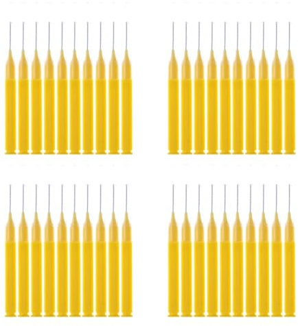 Interdentalborstar och tandtrådspinnar, Interdentalborste T-tröja kissar for tänder Tandtråd Tandpetare Hängselskenor Multicolor 8-40 st(Yellow 32pcs)