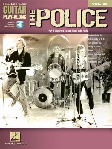 The Police: Noten, CD, Lehrmaterial, Tabulatur für Gitarre (Hal Leonard Guitar Play-along)