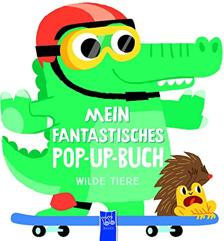 Mein fantastisches Pop-Up-Buch - Wilde Tiere: Mit Pop-Ups und Klappen