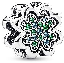 PANDORA Teilbares Vierblättriges Kleeblatt Charm 792752C01 Anhänger