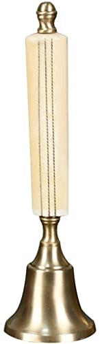 Handglocke Hand Glocke Klein Gehobenes Schickes Dekor Mit Gepunkteten Linien Tischglocke, Desktop-Erinnerungsdienst Für Restaurants Anrufsglocke, Optionen